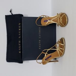 Brand New Ralph Lauren Purple Label Bladine Sandals